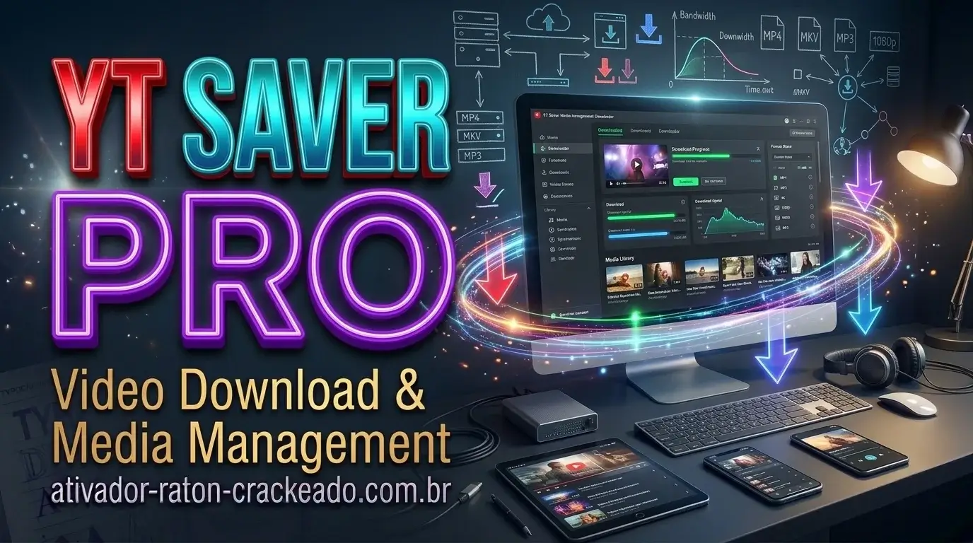 YT Saver Pro 11.1.2 Gratis Baixar PT-BR Gratis Download - AtivadorRatonCrackeado YT Saver Download Como