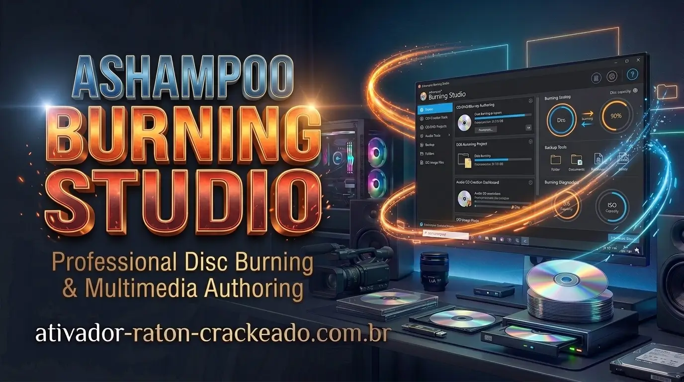 Ashampoo Burning Studio Professional 24.0.6 Gratis Baixar PT-BR Gratis Download - AtivadorRatonCrackeado Ashampoo Burning Studio Guia Completo