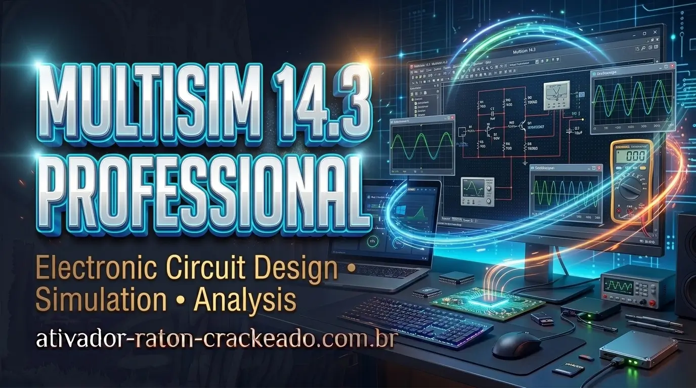Multisim 14.3 Professional Gratis Baixar PT-BR Gratis Download - AtivadorRatonCrackeado NI Multisim Download para PC