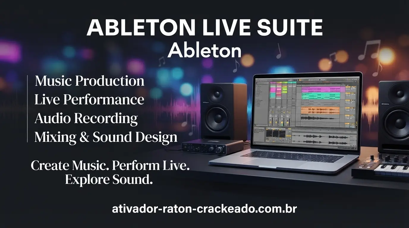 Ableton Live Suite 12.4.6 Baixar Gratis PT-BR Gratis Download - AtivadorRatonCrackeado Ableton Live Suite 12 Recursos
