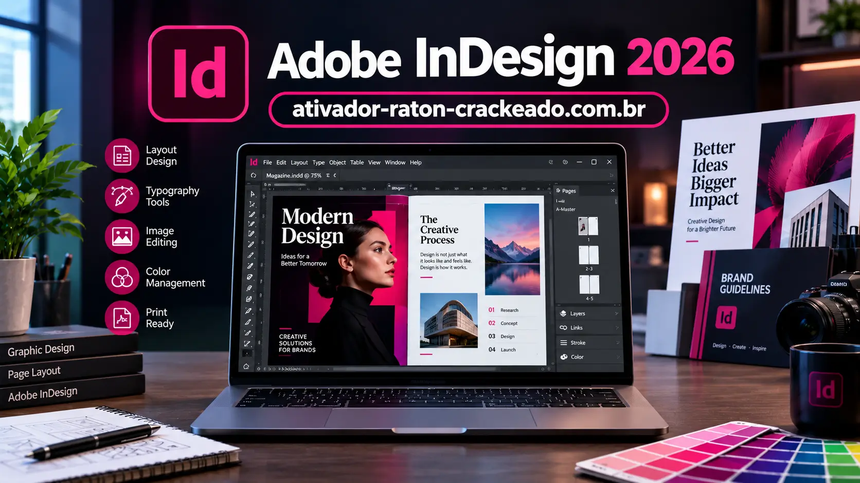 Adobe InDesign 2026 (v21.6.0.057) Baixar Gratis PT-BR Gratis Download - AtivadorRatonCrackeado Adobe InDesign 2026