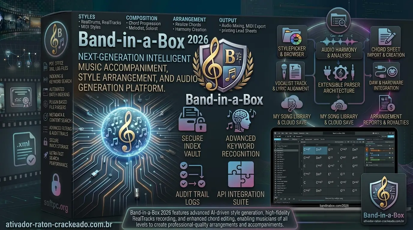 Band in a Box 2026.1220 Gratis Baixar Português PT-BR Gratis Download - AtivadorRatonCrackeado Band-in-a-Box 2026 Download