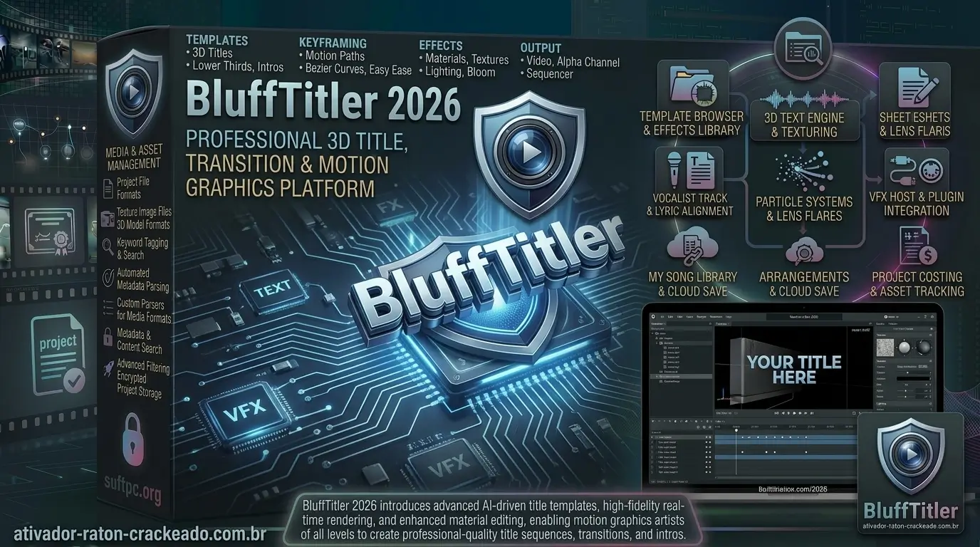 BluffTitler 17.0.0.4 64 Bits Gratis Baixar PT-BR Gratis Download - AtivadorRatonCrackeado BluffTitler 17 Download para Windows