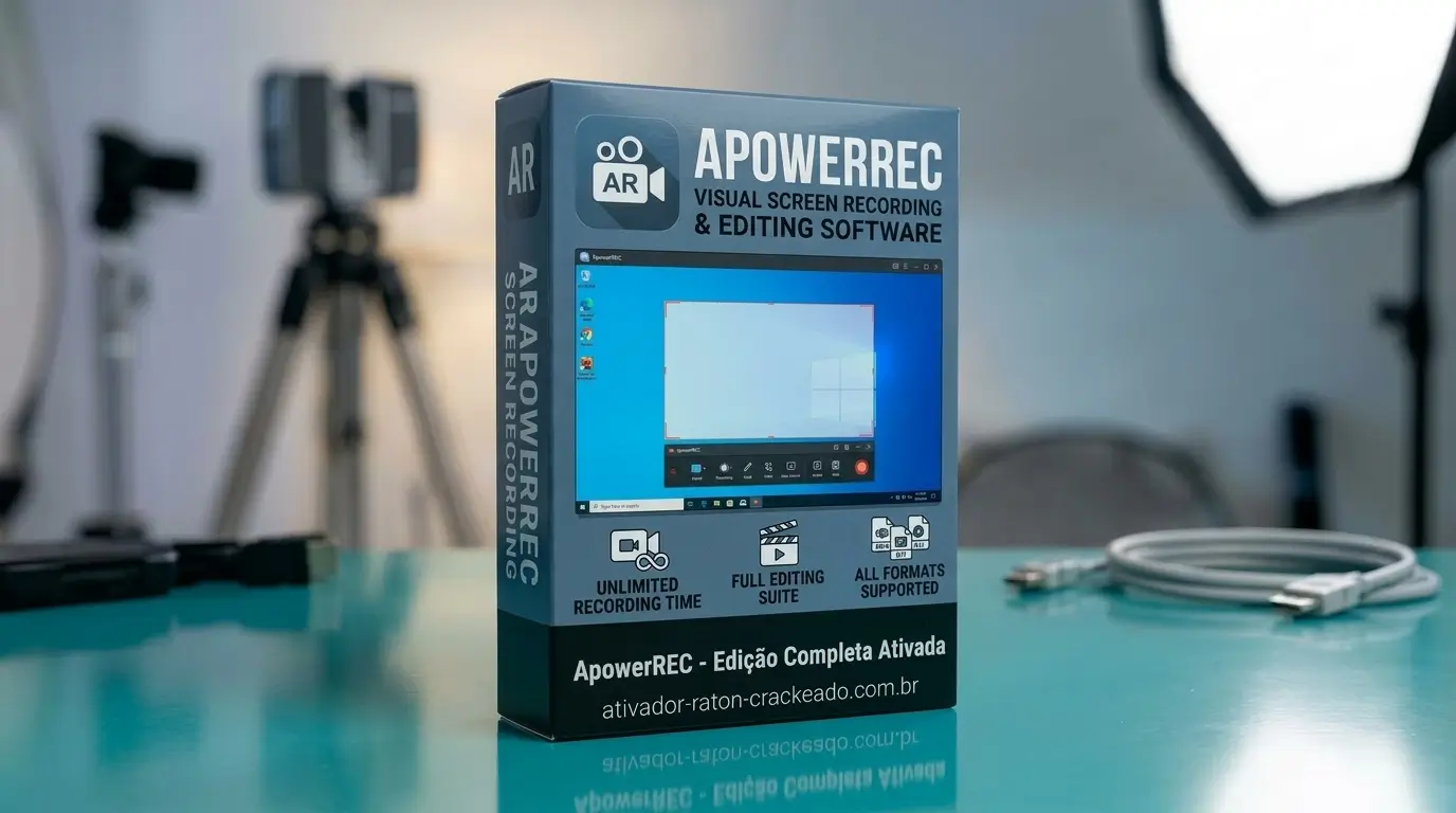 ApowerREC 1.9.1.4 Baixar Gratis Português PT-BR Gratis Download - AtivadorRatonCrackeado ApowerREC Download