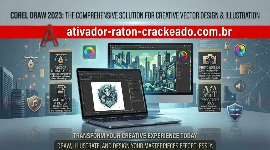 CorelDRAW 2023 Gratis Download Português PT-BR Gratis Download - AtivadorRatonCrackeado CorelDRAW Download Baixar, Instalar e Conhecer