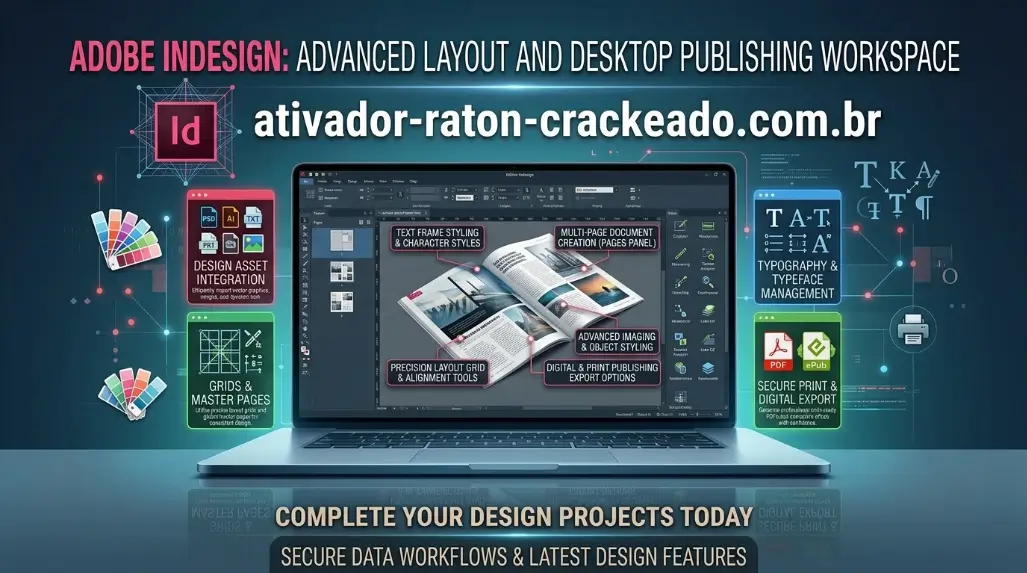 Adobe InDesign Baixar Grátis instalação