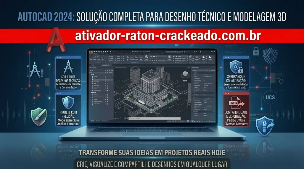 AutoCAD 2024 Grátis Baixar