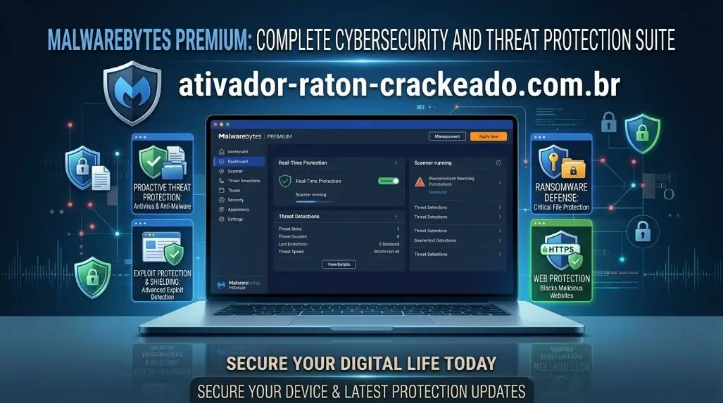 Malwarebytes Premium Baixar Grátis e instalação Português PT-BR Gratis Download - AtivadorRatonCrackeado Malwarebytes Premium Baixar