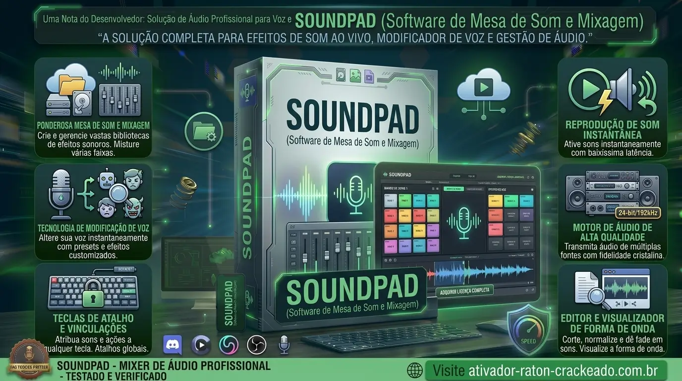 SoundPad 4.0.30 Gratis Baixar Para PC Português PT-BR Gratis Download - AtivadorRatonCrackeado Soundpad Download para Windows